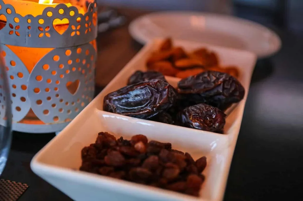 A cup full of dates